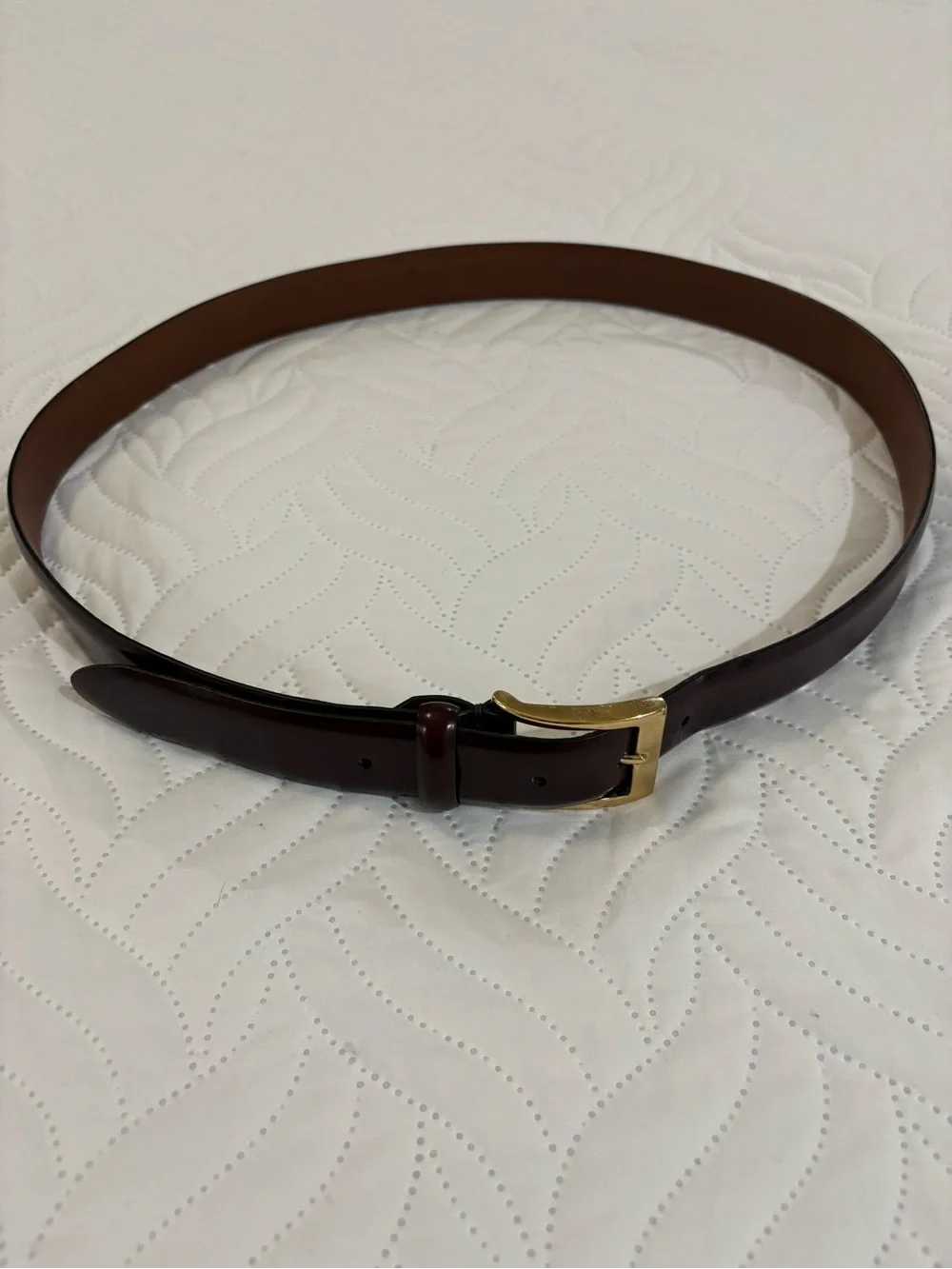Vintage Cole Haan A1931 Leather Belt | Men’s 40 | Made in USA | Burgundy/Oxblood
